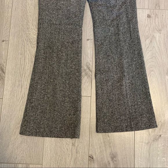 Club Monaco Brown Wide-Leg Pants - Picture 6 of 8